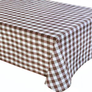 brown checkered tablecloth 800x800